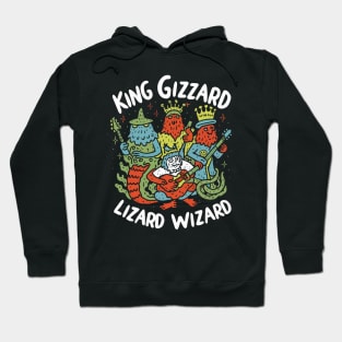 King Gizzard & The Lizard Wizard - Fan made design Hoodie